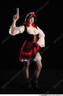 DARINA STANDING POSE WITH NEW GUN